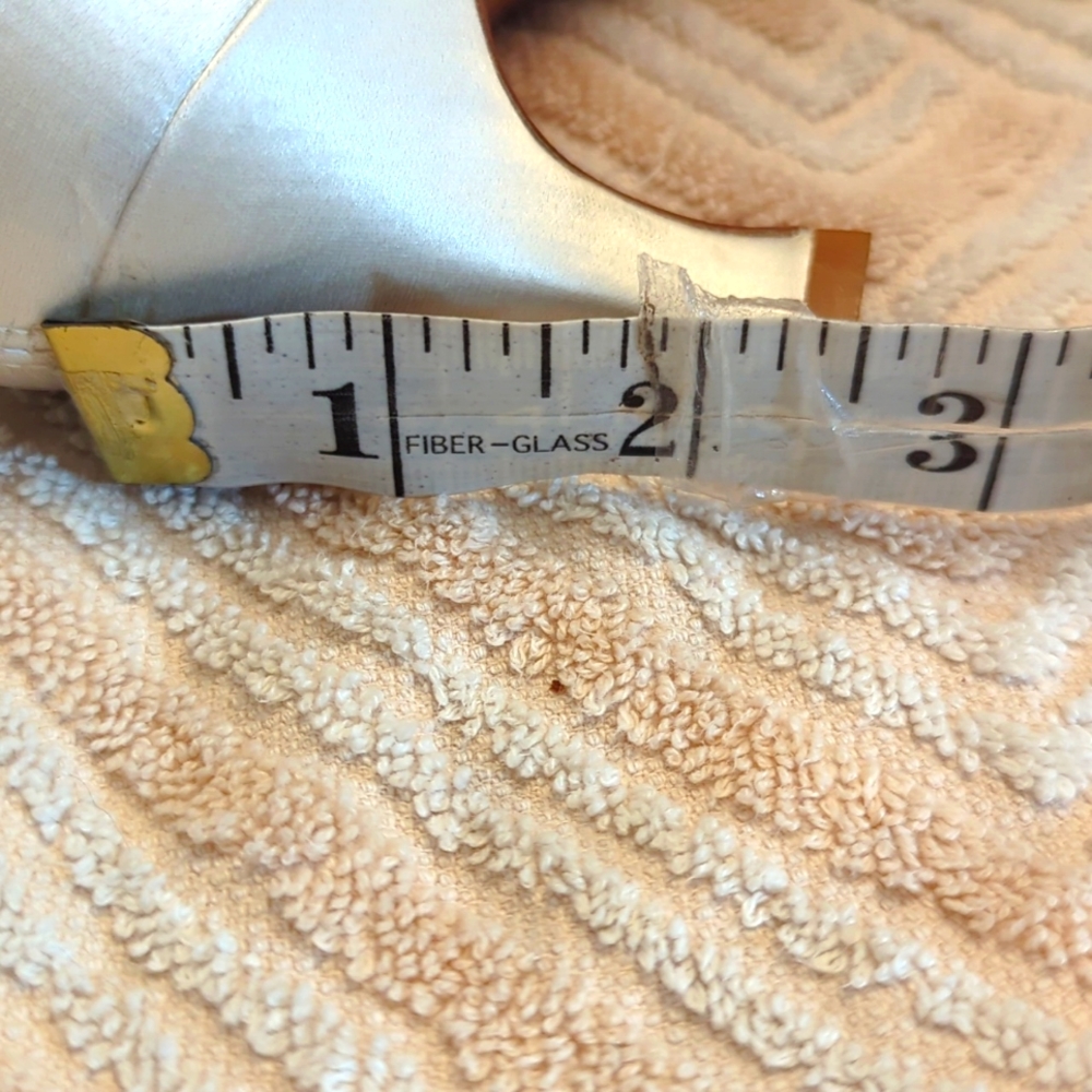 Stuart Weitzman White Slip On Heel - image 7